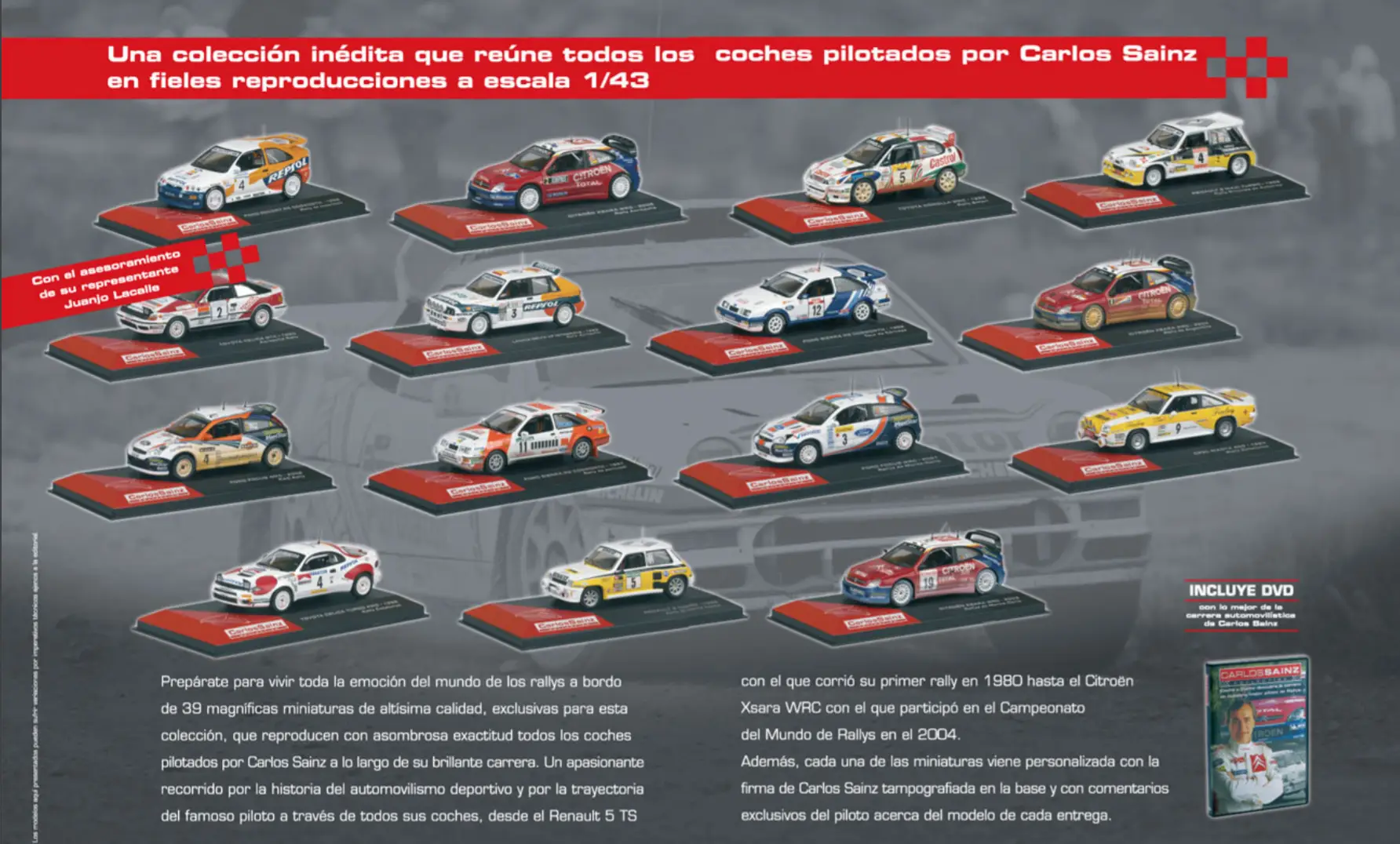 ADATBÁZIS – Carlos Sainz Collection full list