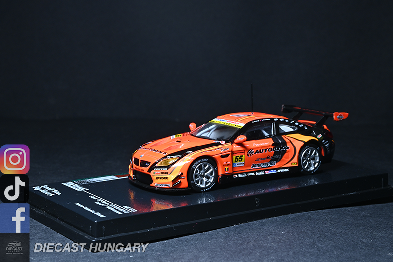 tarmac works bmw m6 gt3 1:64 orange narancssárga