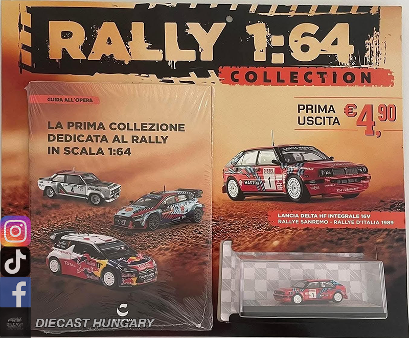 ADATBÁZIS – Centauria Rally 1:64 Collection teszt