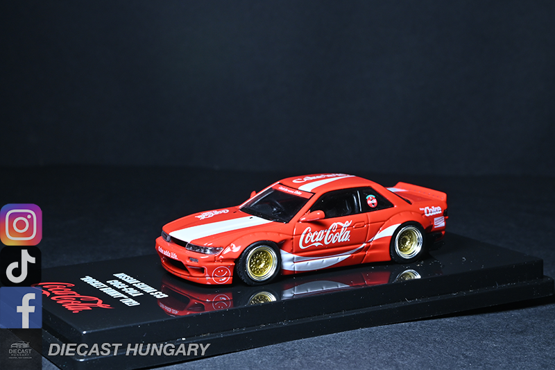 inno64 toyeast nissan silvia s13 coca cola 1:64
