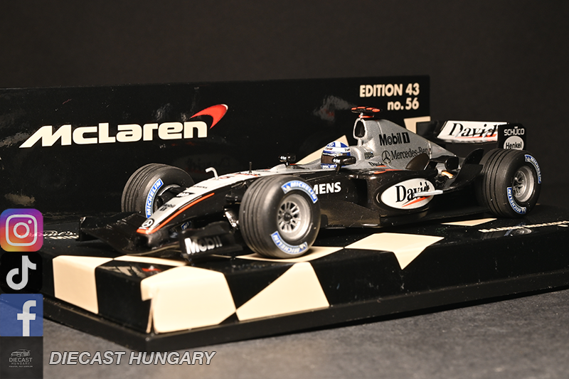 McLaren Mercedes MP4-19 1:43 David Coulthard minichamps