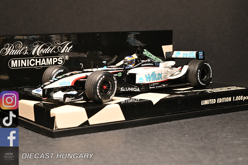 Minardi 1:43 minichamps baumgartner zsolt