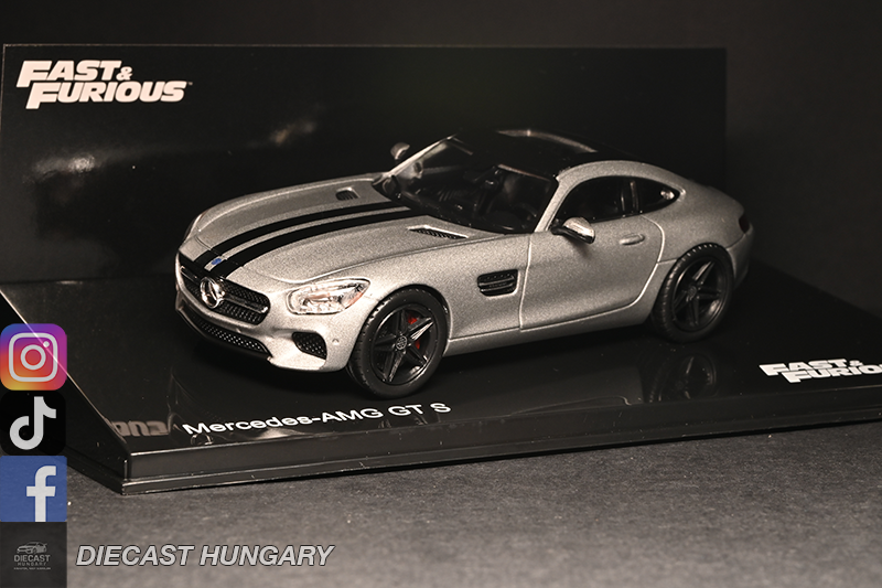 Mercedes-AMG GT S 1:43 he Fate of the Furious fast and furious
