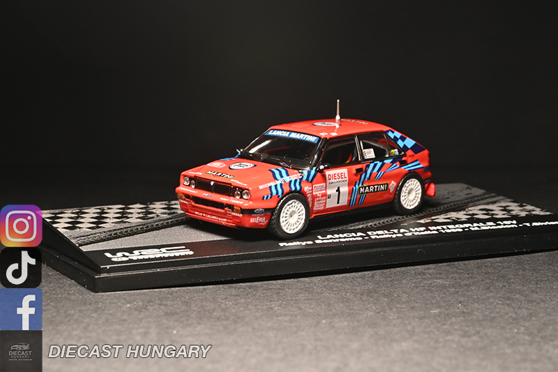 Lancia Delta HF Integrale 16V 1:64 centauria diecast model